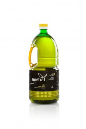 Aceites y Condimentos - Aceite de Oliva Virgen Extra PET 2L 100% Arbequina - Mestral Cambrils