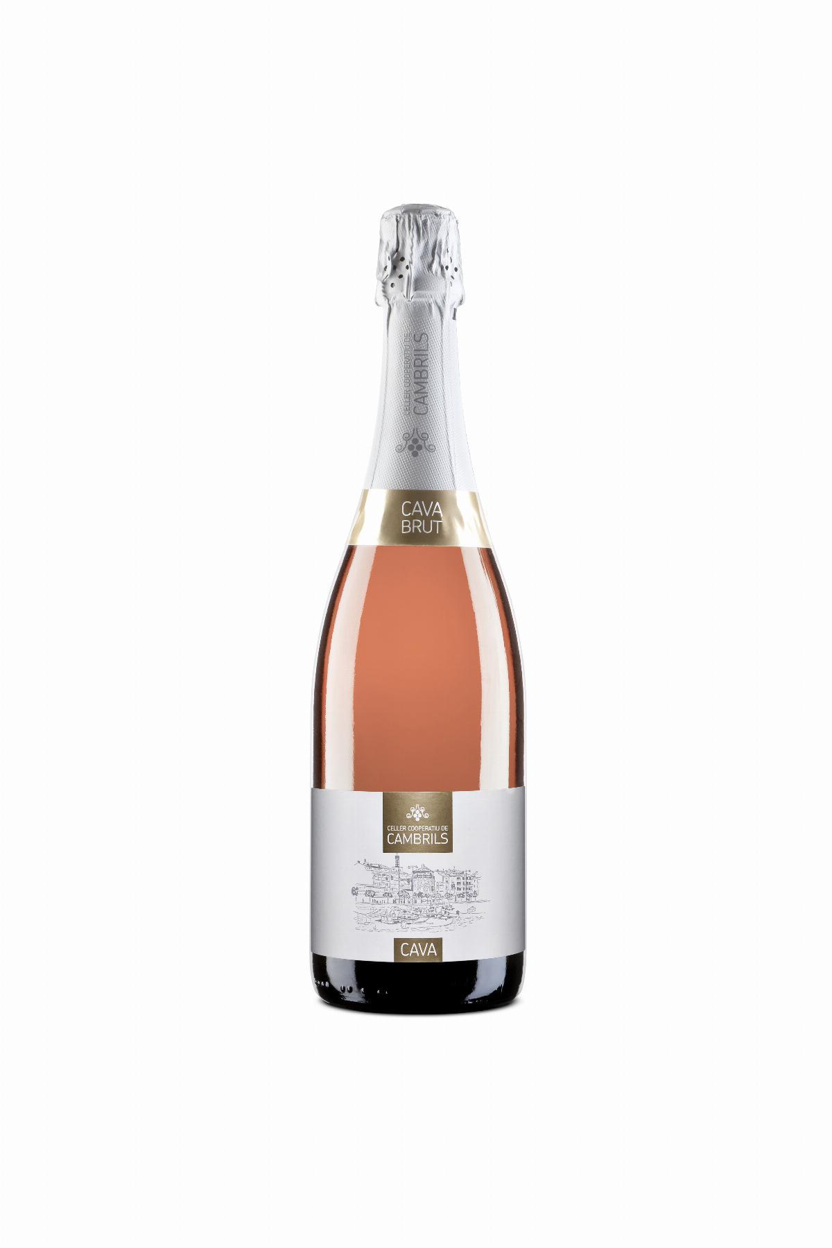 Cava - Cava Celler Cooperatiu Cambrils Brut Rosat, 750ml - Mestral Cambrils