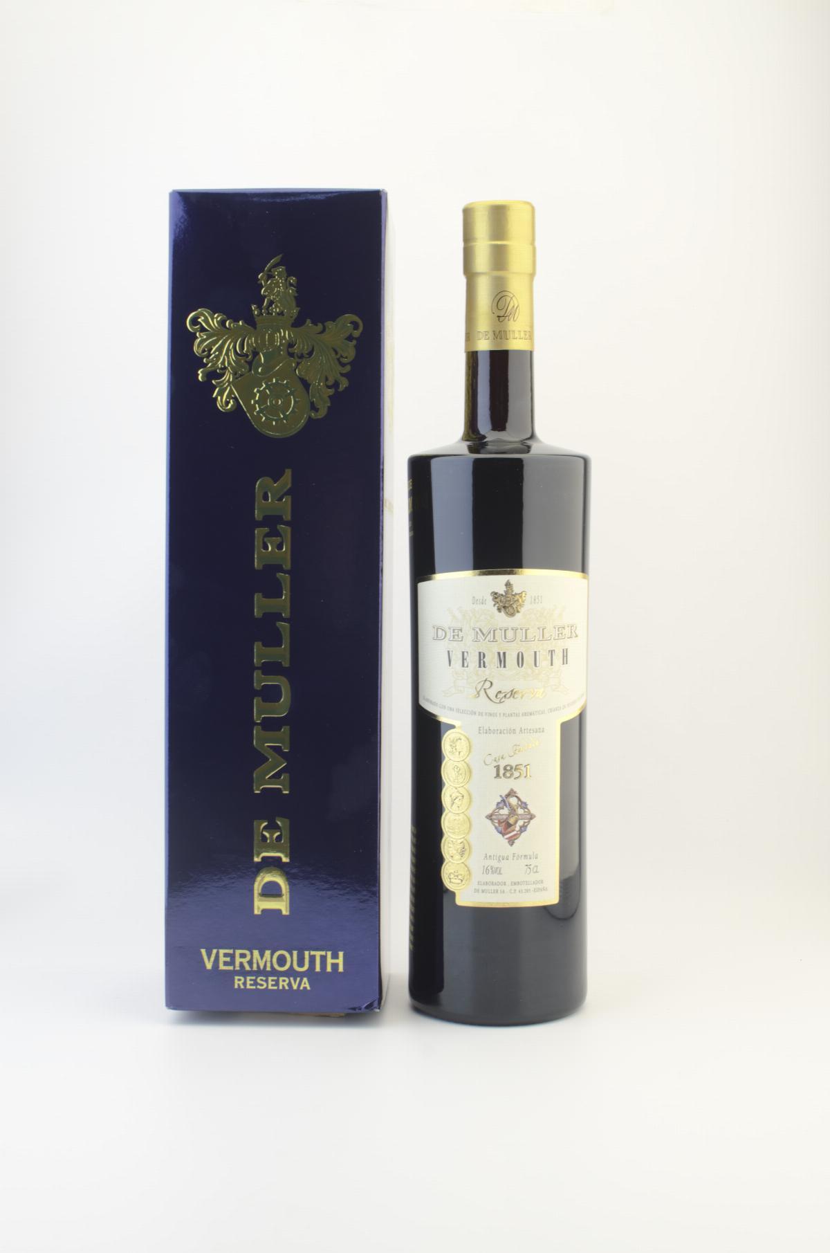 Vermut - Vermut Negre Reserva De Muller 75 cL