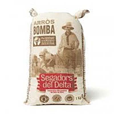 Arroz del Delta - Arroz Variedad Bomba Segadors del Delta DOP saco 1 kg - Mestral Cambrils