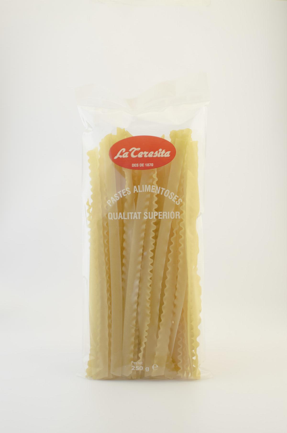 Pasta - Pasta Blanca Cinta Arrissada La Teresita 250 grs. - Mestral Cambrils