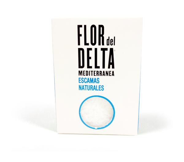 Sal del Delta - Sal en escamas naturales Flor del Delta caja 250g - Mestral Cambrils