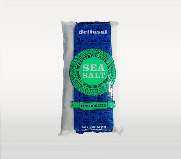 Sal del Delta - Sal de Mar fina iodada Deltasal Infosa 1 kg - Mestral Cambrils