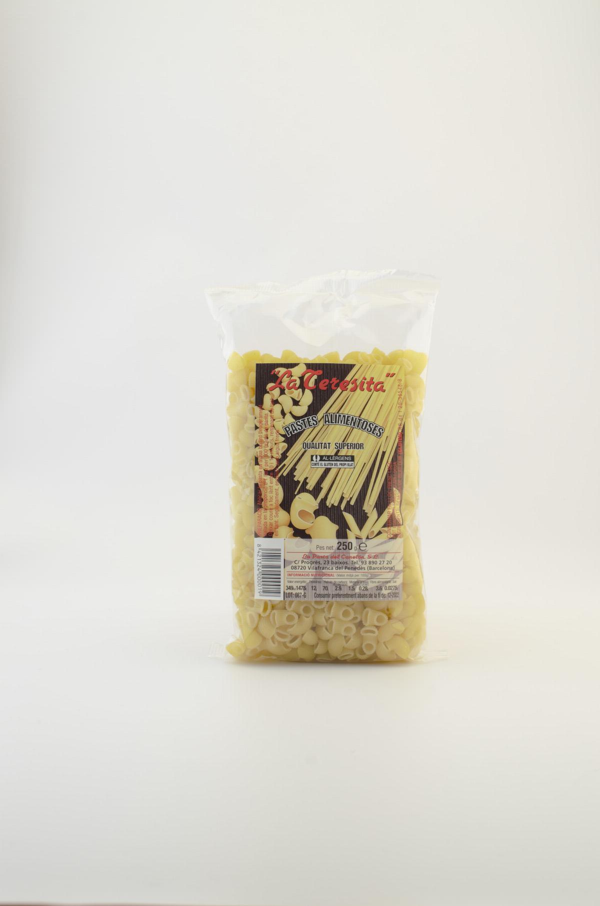 Pasta - Pasta tradicional sopa colzes (galets petits) La Teresita 250g - Mestral Cambrils