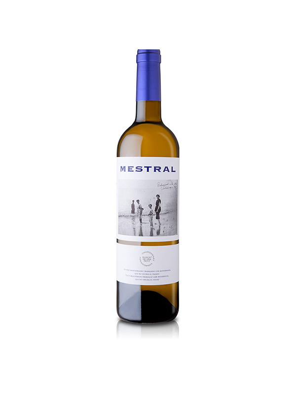 Vins - Vino blanco Mestral Chardonnay Muscat 750ml - Mestral Cambrils