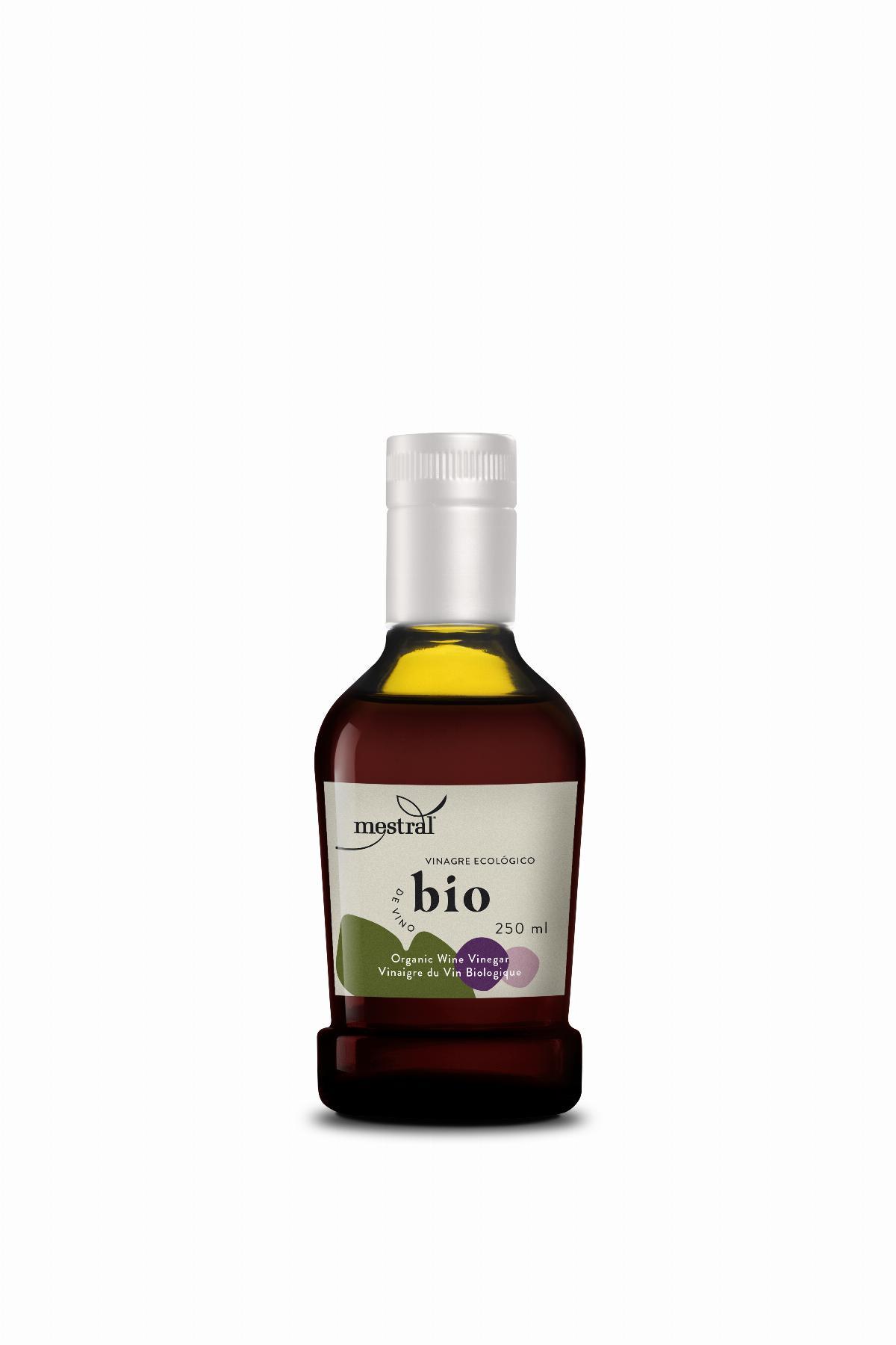 Vinaigre - Vinaigre du vin Mestral Biologique bout. 250ml - Opérateur CT/005725/E Contrôle ES-ECO-019-CT. Agriculture UE - Mestral Cambrils