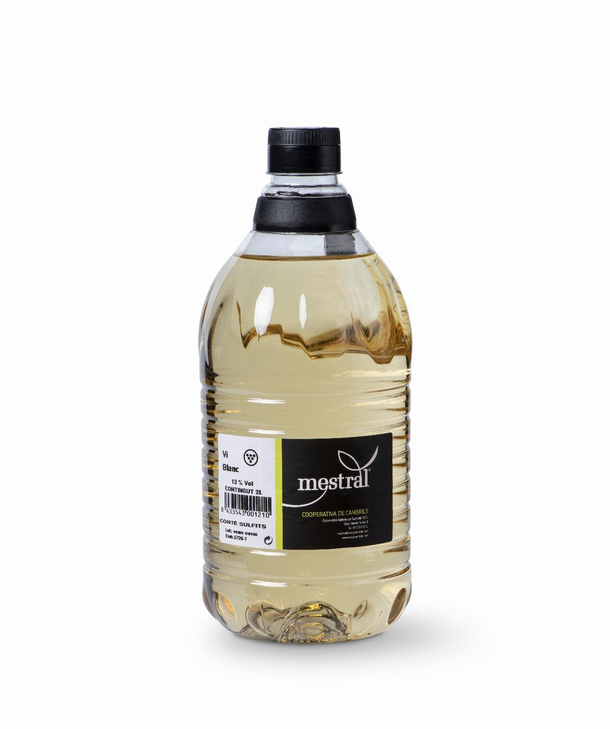 Vinos - Vi Blanc Mestral 2 Litres - Mestral Cambrils