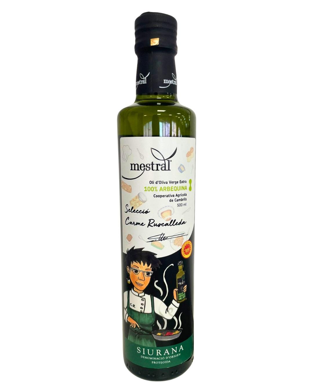 CAIXA Oli d'Oliva Verge Extra Mestral, RUSCADELLA 500 ml. CAT-ES