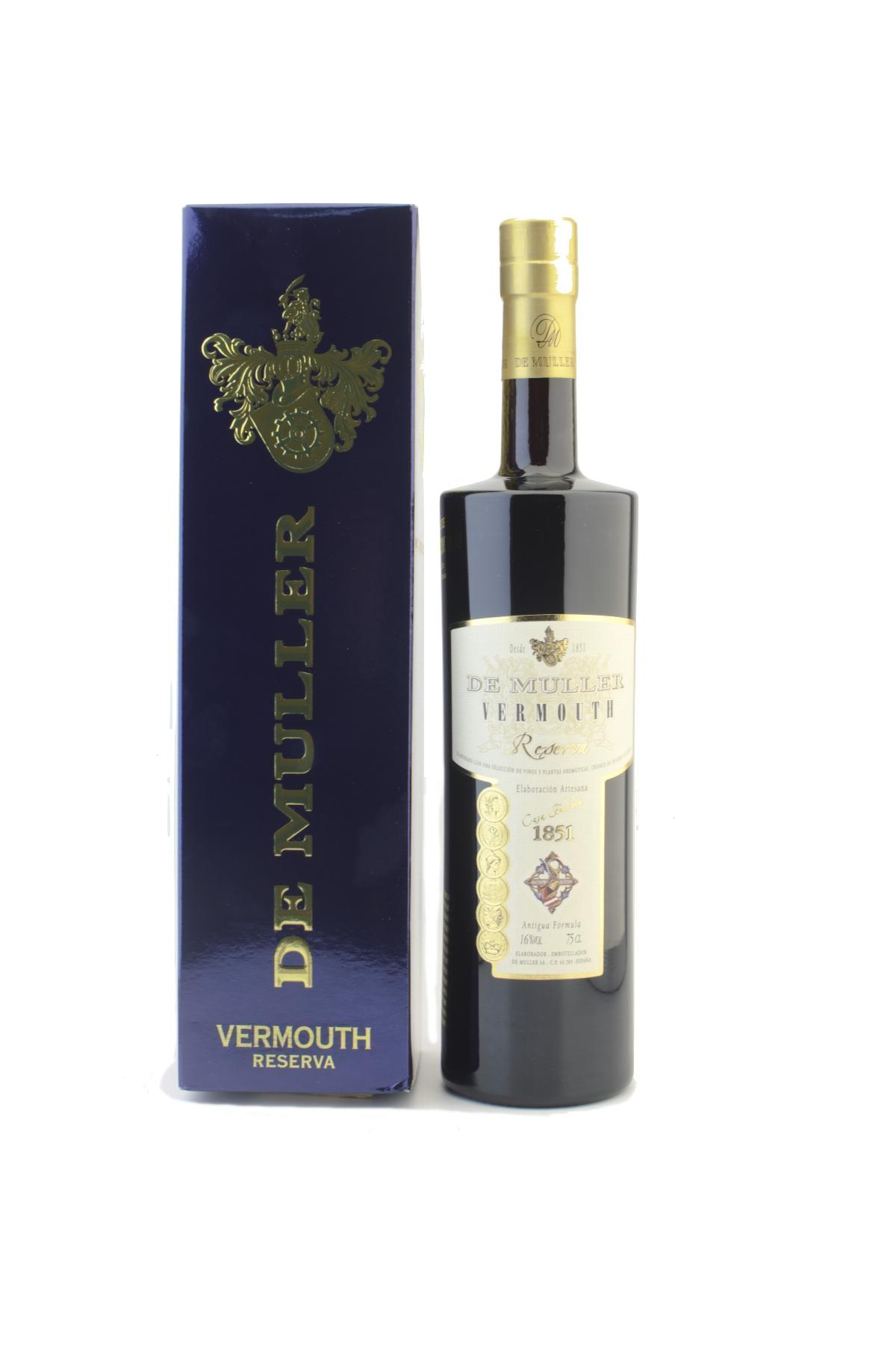 Vermouth - Vermut Negre Reserva Muller 3/4 Lt - Mestral Cambrils
