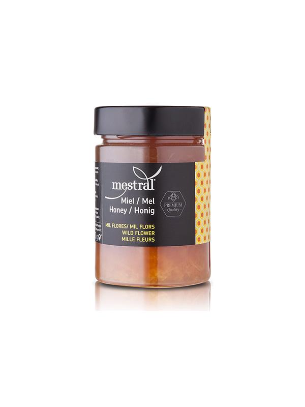 Honey - Mestral Wild Flowers Honey 500g - Mestral Cambrils